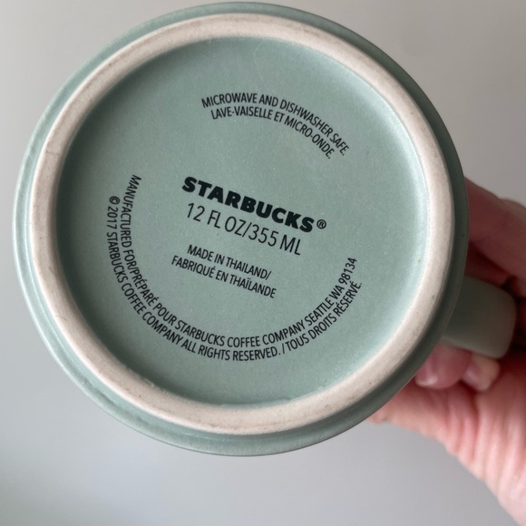 2017 Starbucks holiday mittens coffee mug - Picture 3 of 5